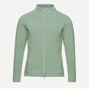 Kjus Maxima Fleece Jacket, Sage Green, Size Medium (38/8)